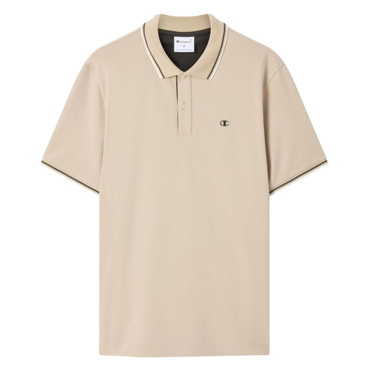 CHAMPION M POLO SHORT SLEEVE - Beige - vista 4