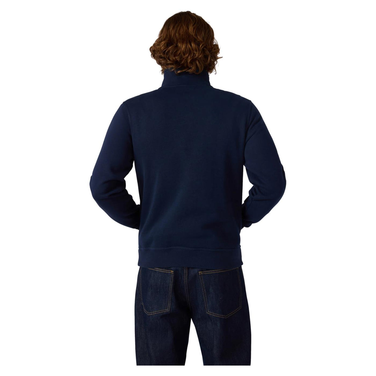 CHAMPION HALF ZIP SWEATSHIRT - Blu - vista 2