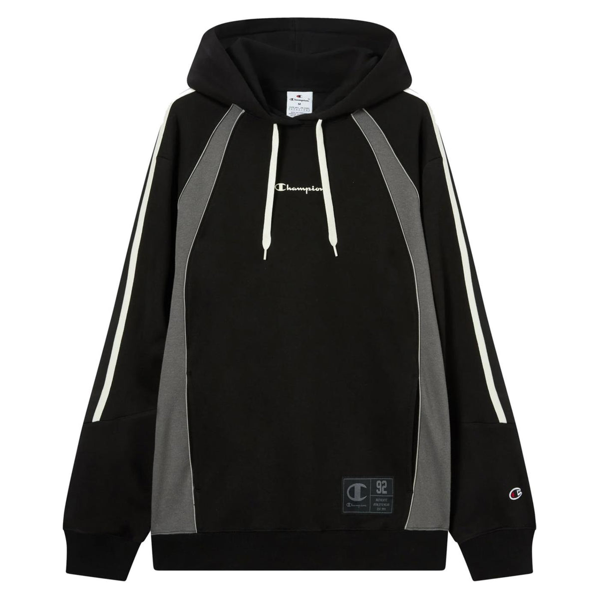 CHAMPION HOODED SWEATSHIRT - Nero - vista 3
