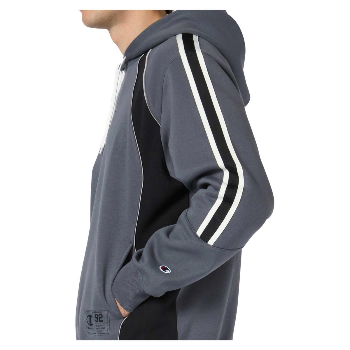 CHAMPION HOODED SWEATSHIRT - Grigio scuro - vista 3