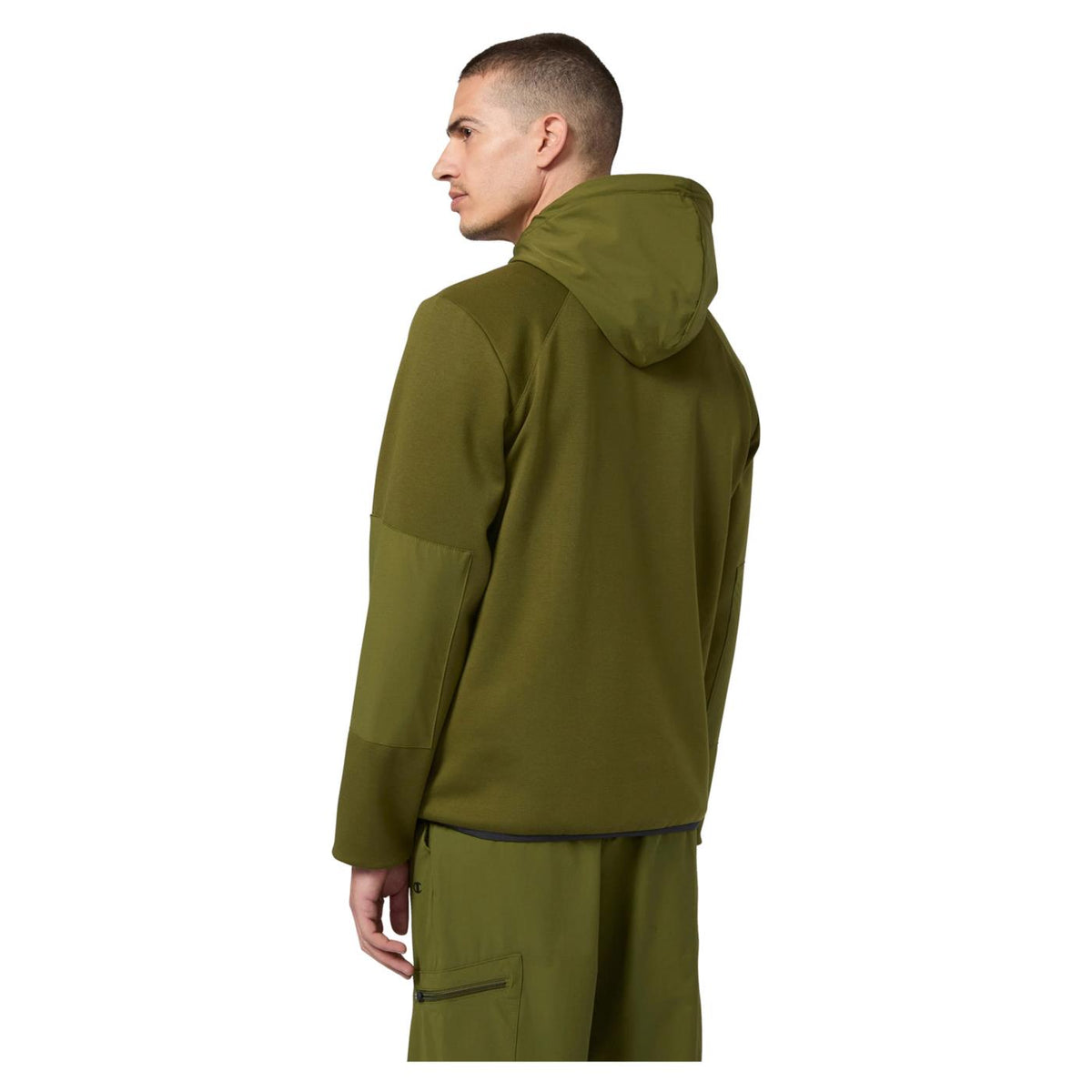 CHAMPION FZ HOODIE SWEATSHIRT - Verde militare - vista 3