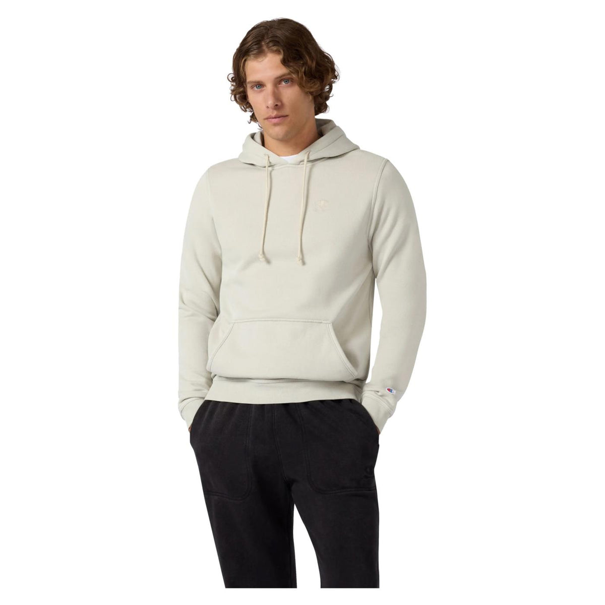 CHAMPION HOODED SWEATSHIRT - Beige - vista 2