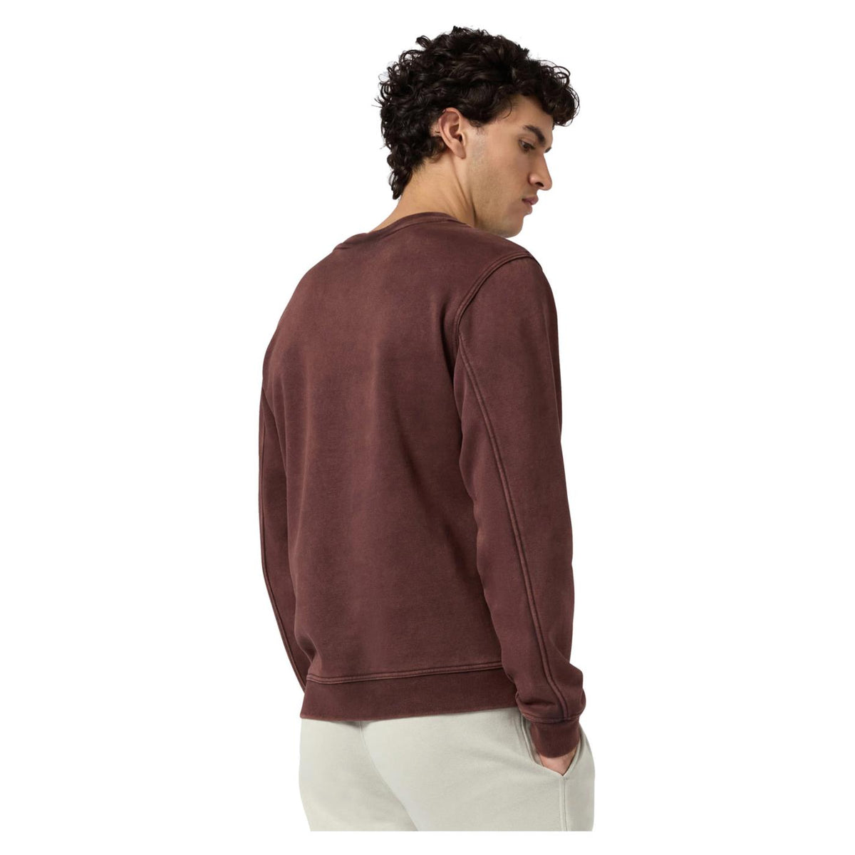 CHAMPION CREWNECK SWEATSHIRT - Bordeaux - vista 3