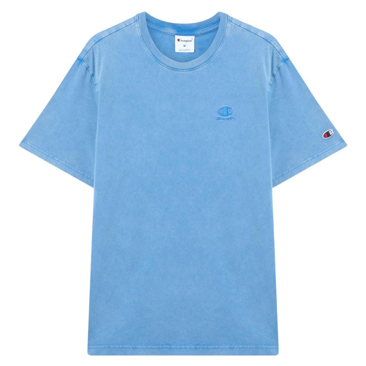 CHAMPION M SHORT SLEEVE TEE - Azzurro - vista 4