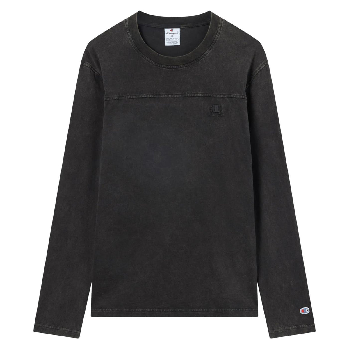 CHAMPION CREWNECK LONG SLEEVE TEE - Nero - immagine principale