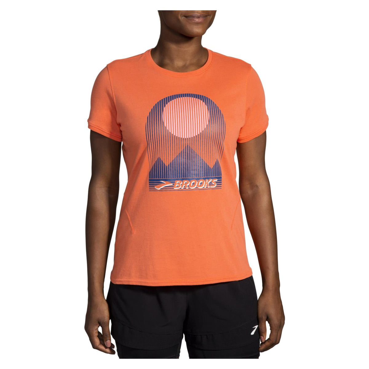 BROOKS DISTANCE SS TEE WOMAN - seconda immagine
