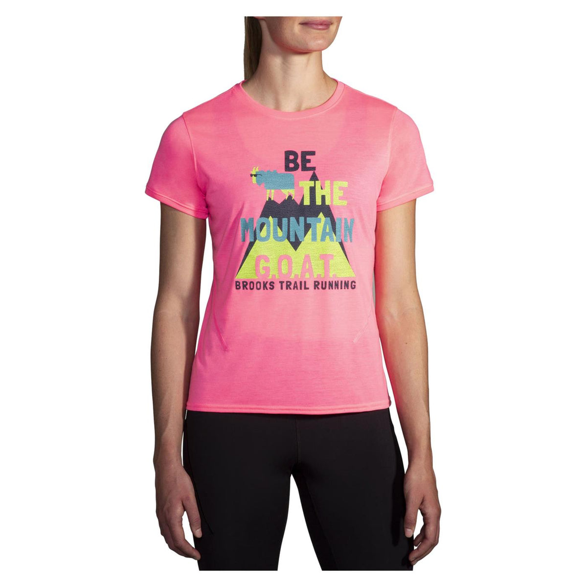 BROOKS DISTANCE SS WOMAN RUN TEE