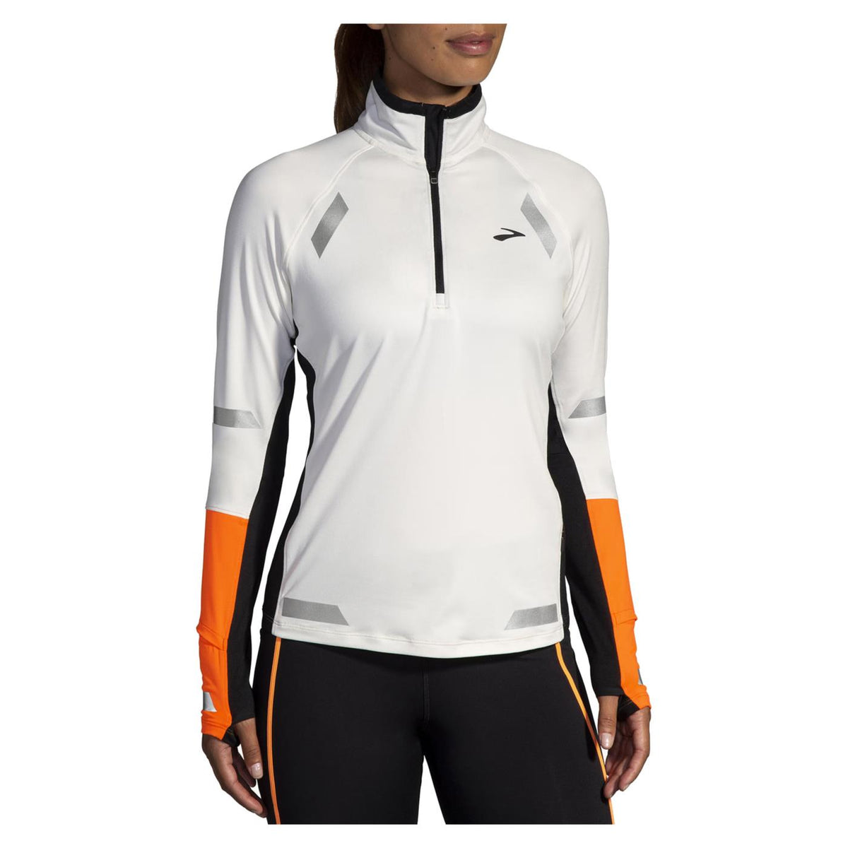 BROOKS RUN VISIBLE HALF ZIP W - vista 2