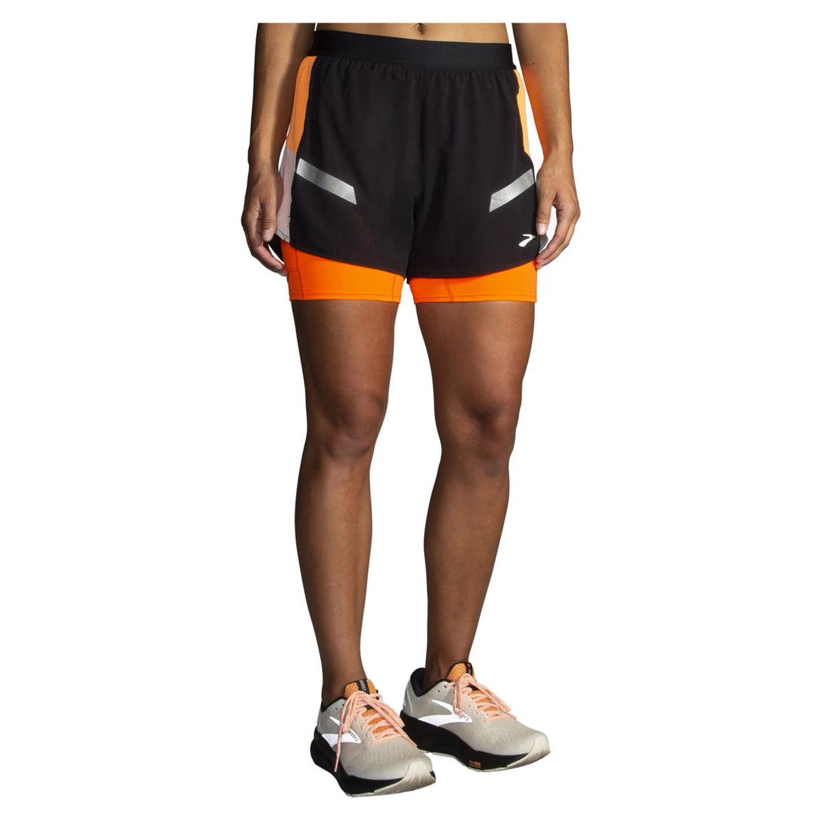 BROOKS RUN VISIBLE 2IN1 SHORT W - seconda immagine