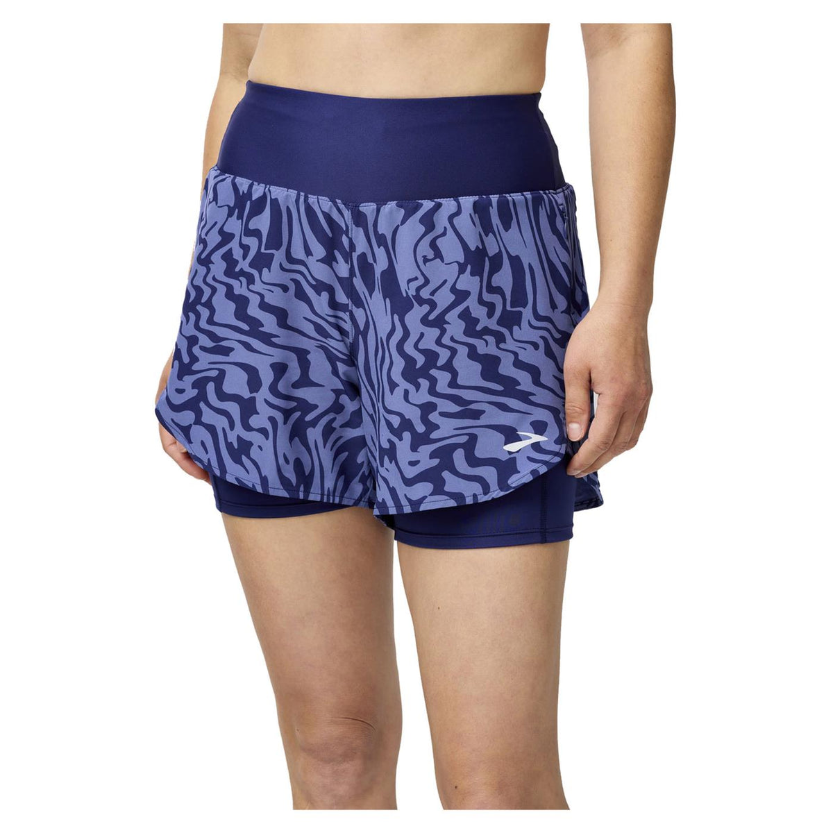 BROOKS CHASER 5INCH 2IN1 SHORT W - seconda immagine