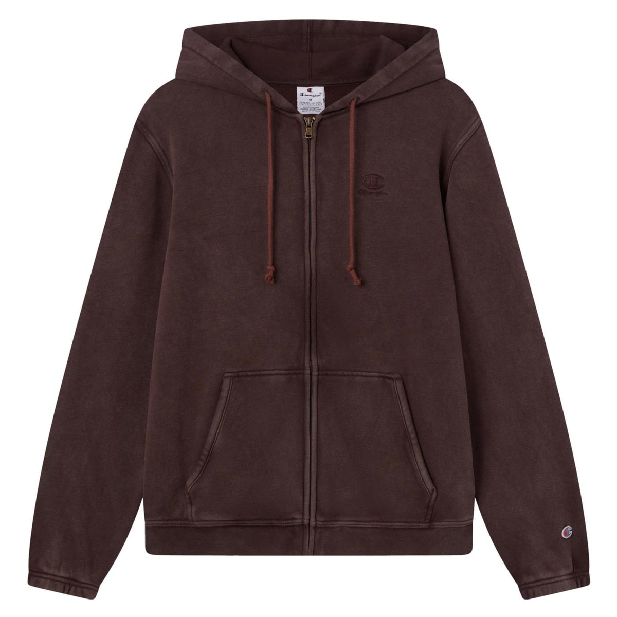 CHAMPION FZ HOODIE SWEATSHIRT - Marrone scuro - immagine principale