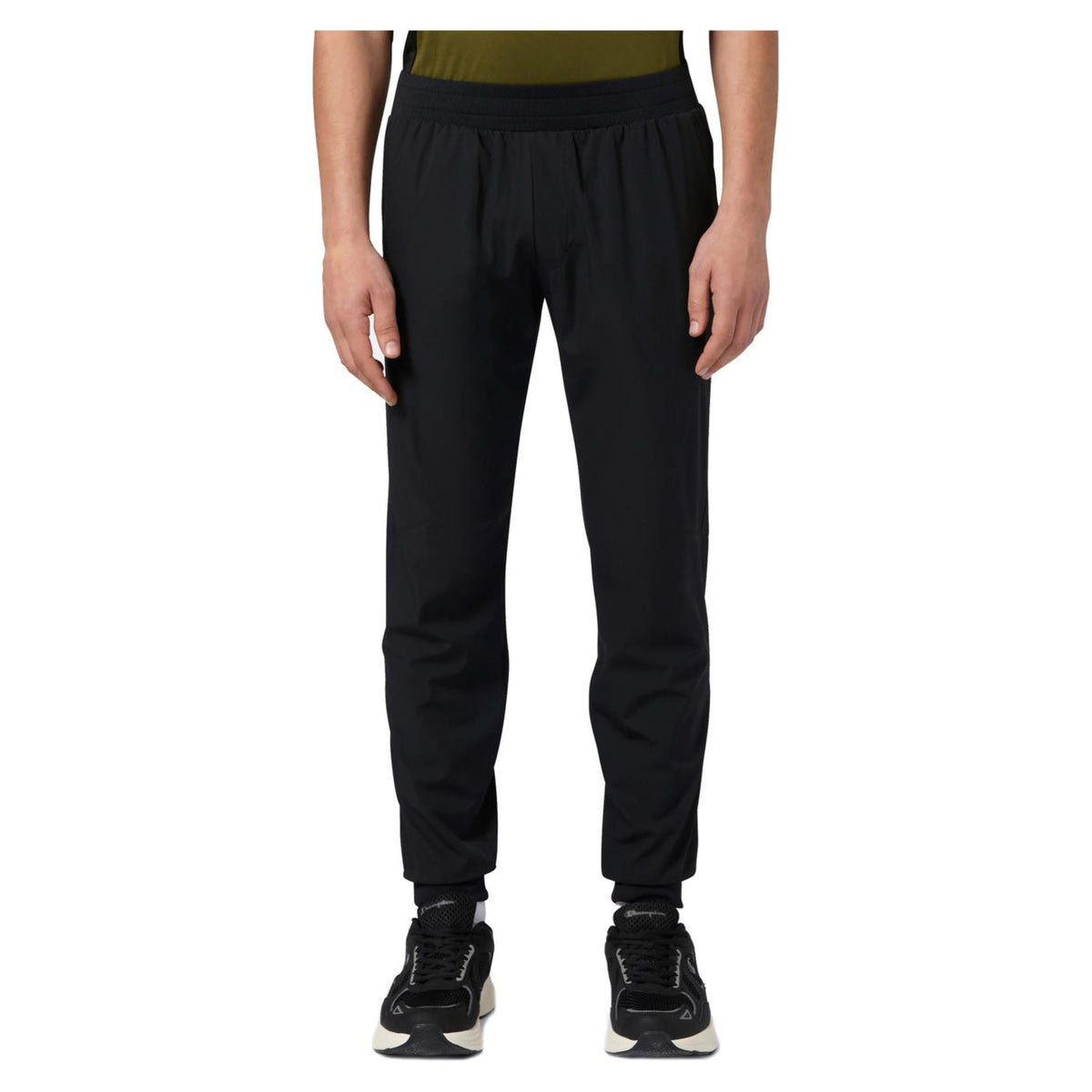 CHAMPION RIB CUFF PANTS - Nero - vista 2