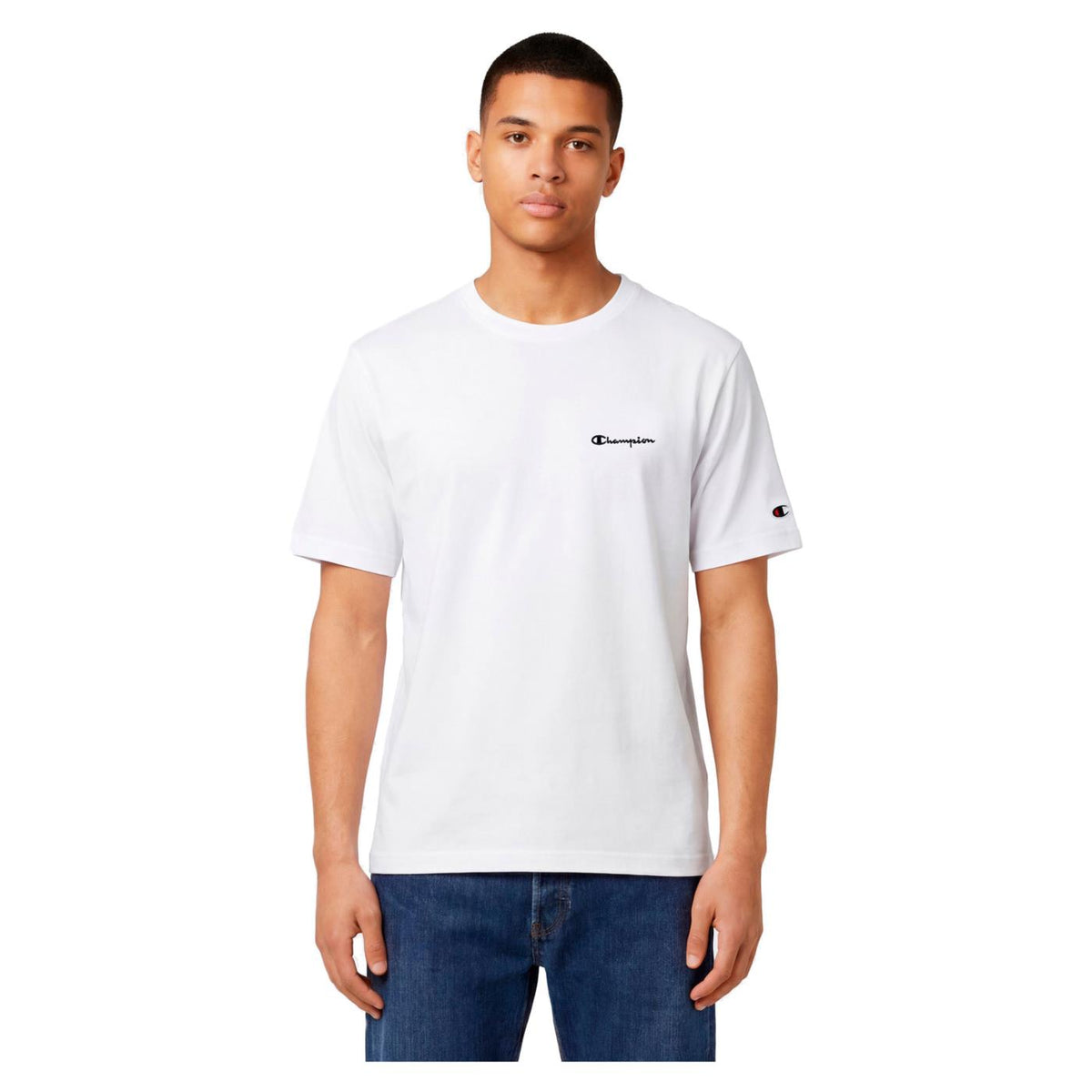 CHAMPION M SHORT SLEEVE TEE - Bianco - immagine principale