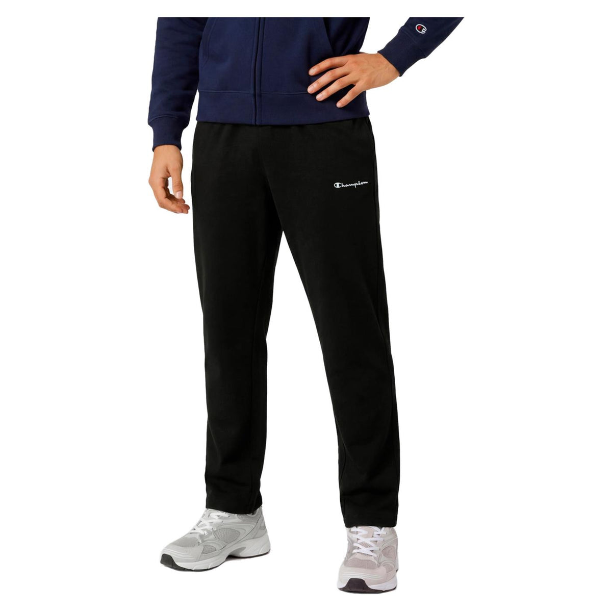 CHAMPION M STRAIGHT HEM PANTS - Nero - immagine principale