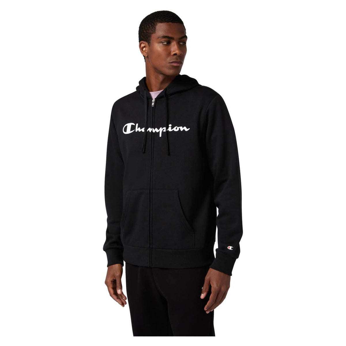 CHAMPION FZ HOODIE SWEATSHIRT - Nero - immagine principale