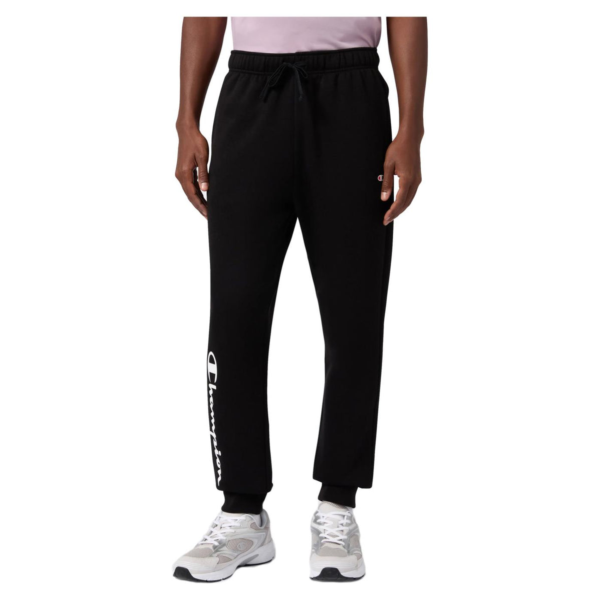 CHAMPION RIB CUFF PANTS - Nero - vista 2