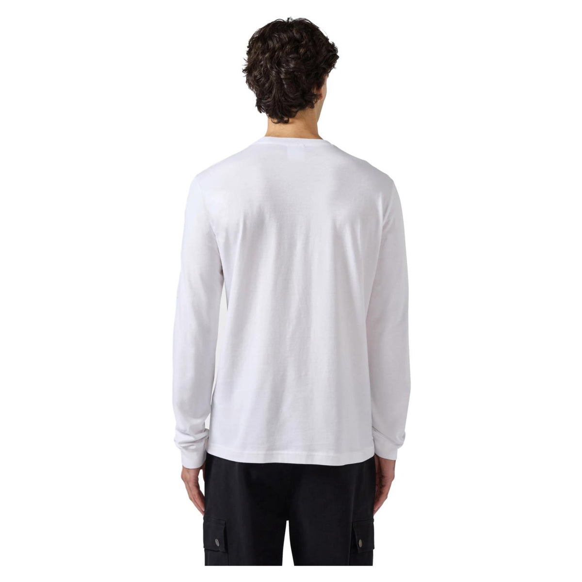 CHAMPION M LONG SLEEVE TEE - Bianco - vista 2