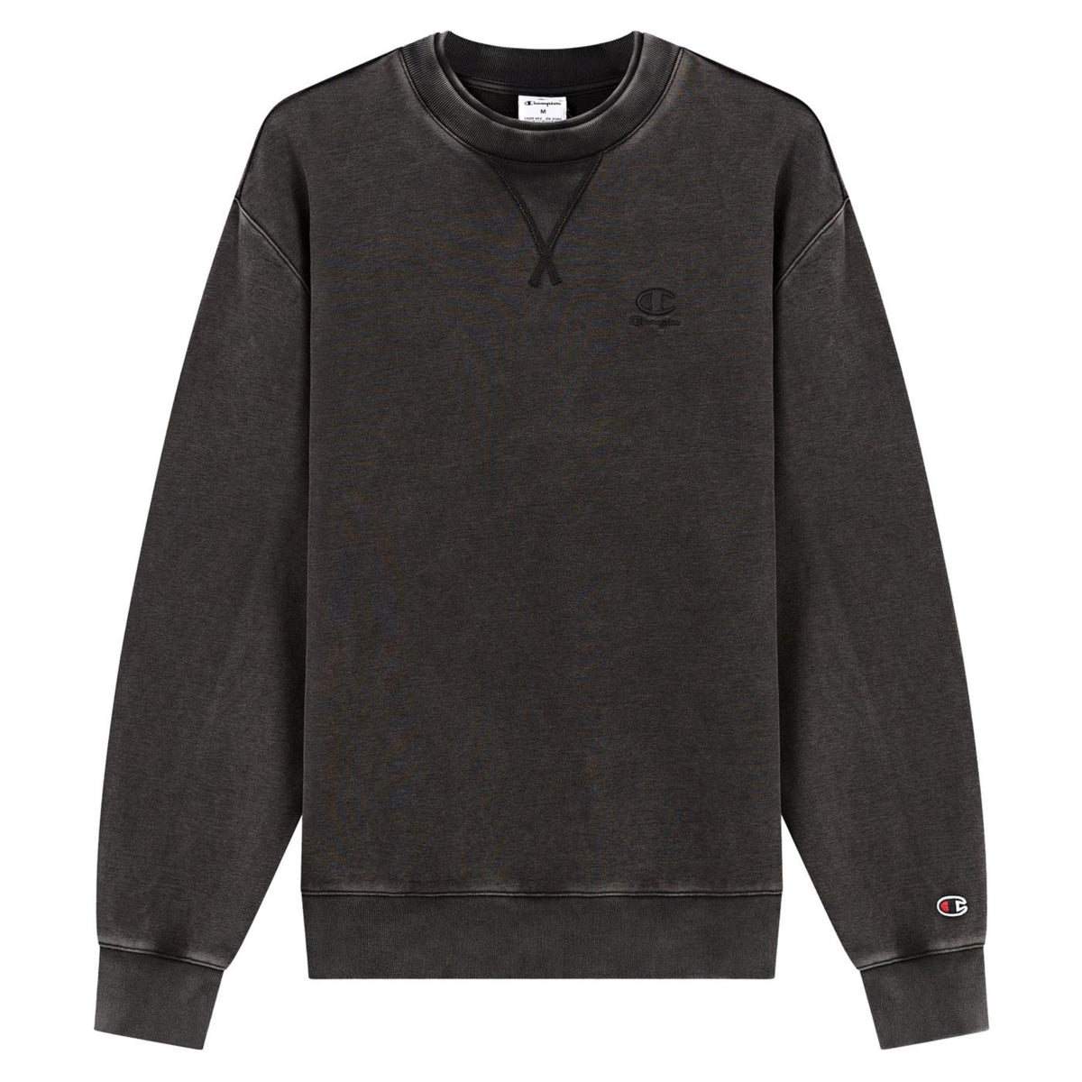 CHAMPION M CREWNECK SWEATSHIRT - Nero - vista 3