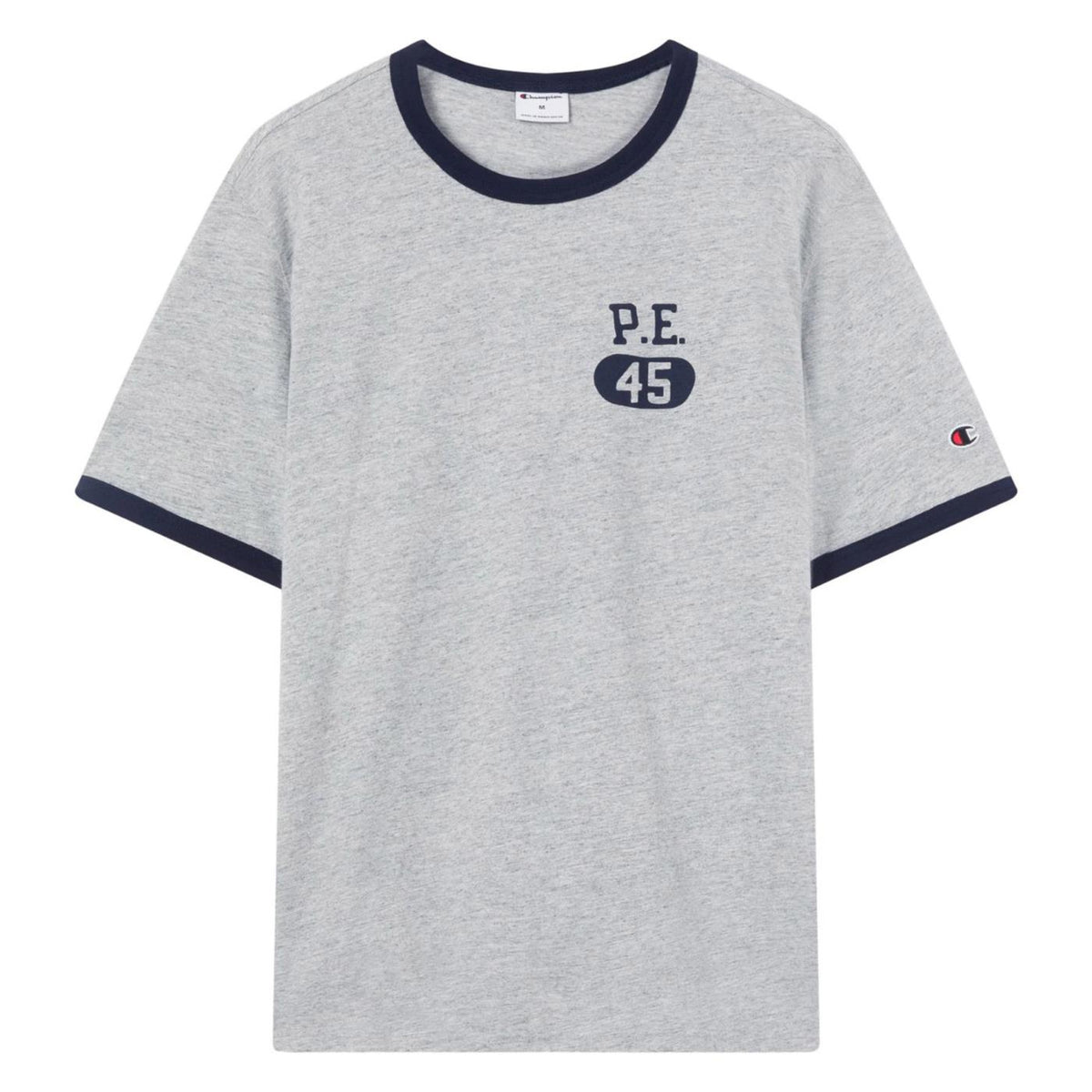 CHAMPION M RINGER T-SHIRT - Grigio chiaro - vista 3