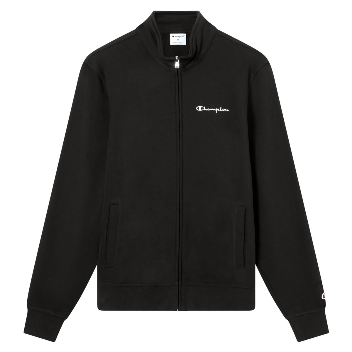 CHAMPION M FULL ZIP SWEATSHIRT - Nero - vista 3