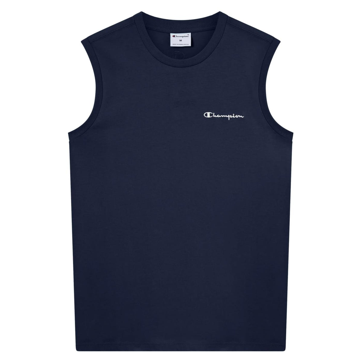 CHAMPION M SLEVELESS TEE - Blu - vista 3