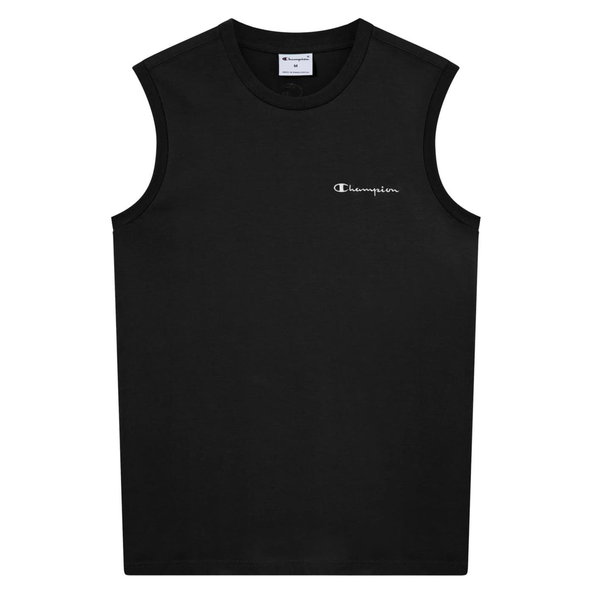 CHAMPION M SLEVELESS TEE - Nero - vista 3