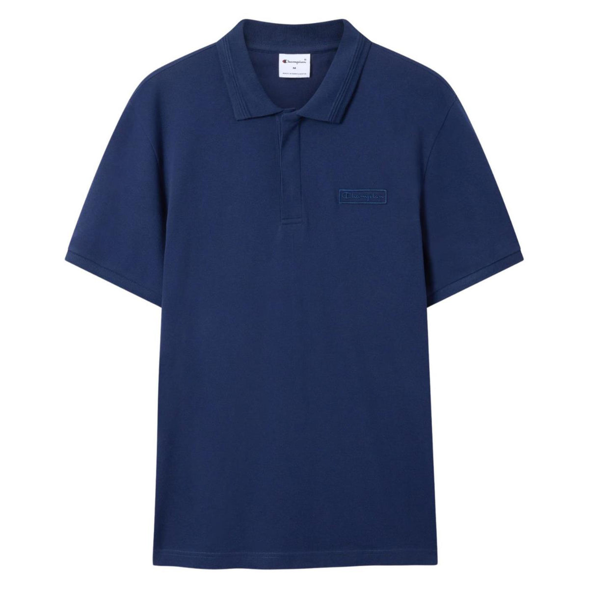 CHAMPION M POLO SHORT SLEEVE - Blu - vista 4