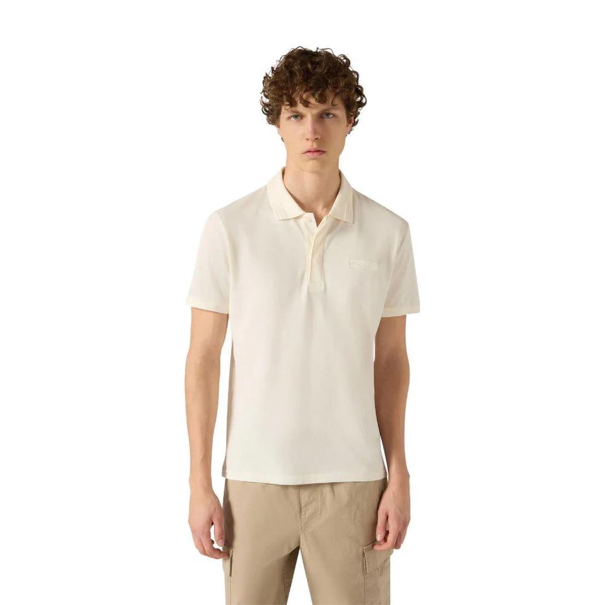 CHAMPION M POLO SHORT SLEEVE - Beige - immagine principale