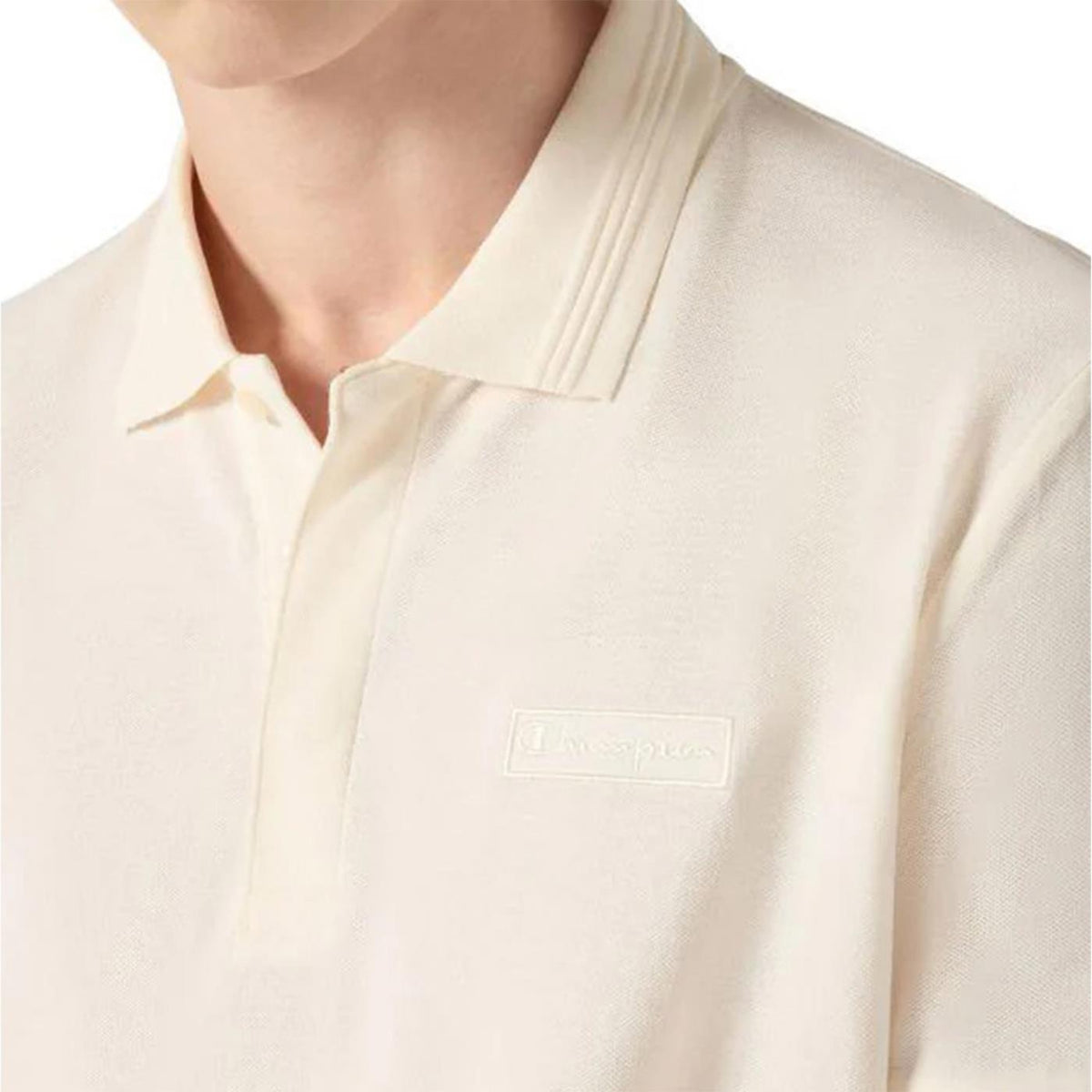 CHAMPION M POLO SHORT SLEEVE - Beige - vista 3