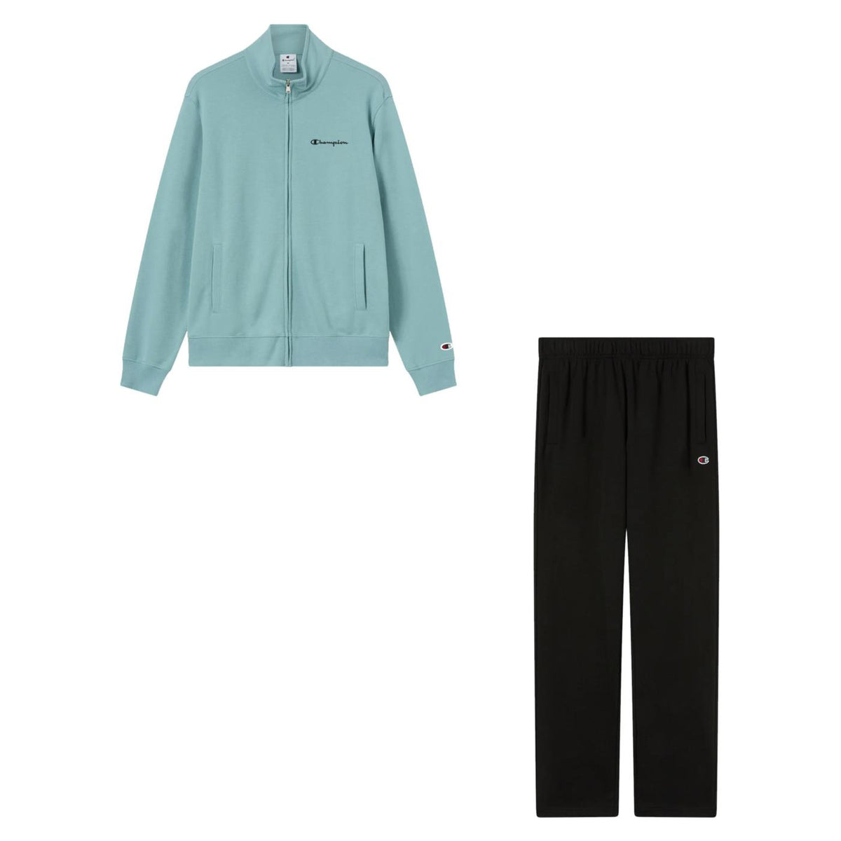 CHAMPION M FULL ZIP SUIT - Turchese - vista 3