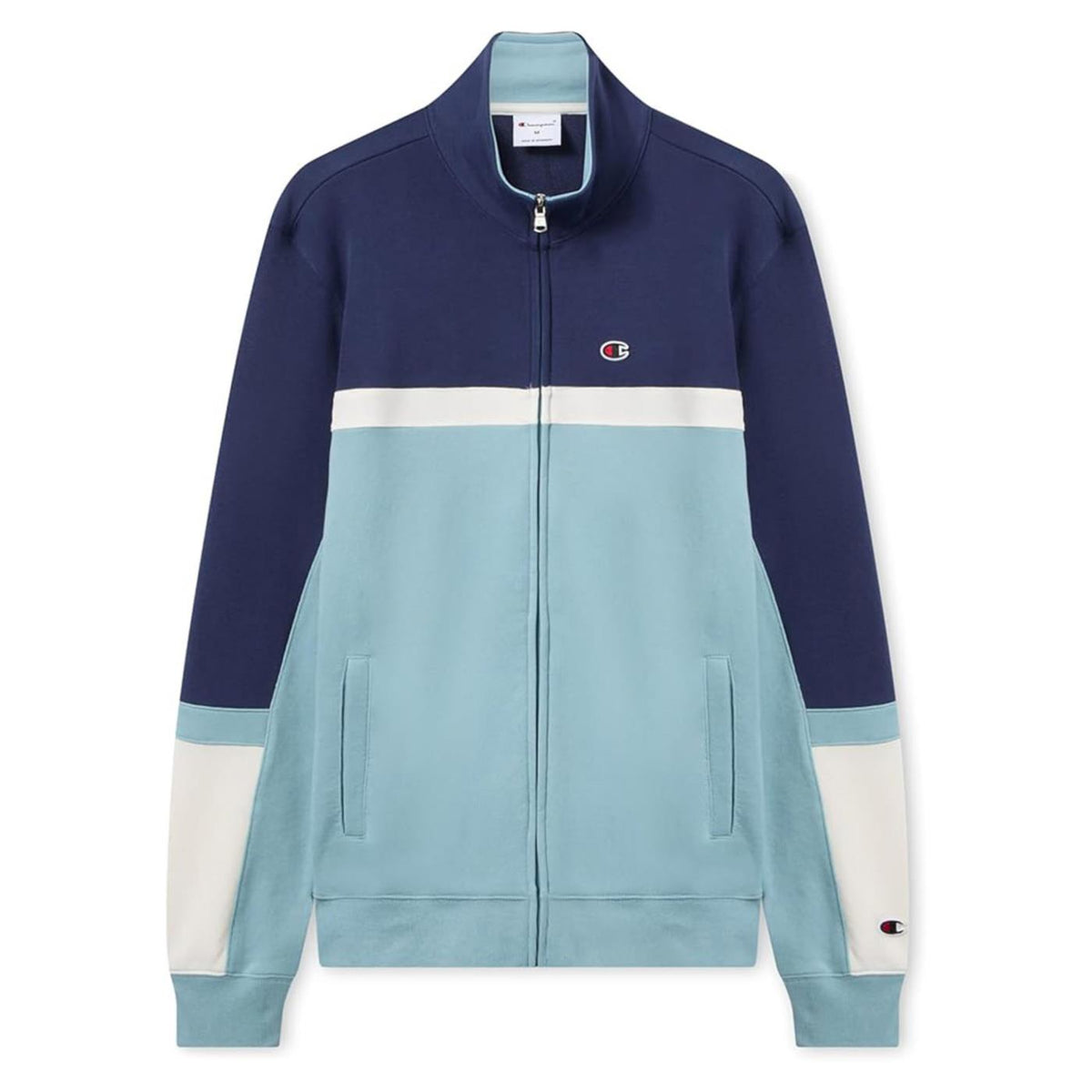CHAMPION M FULL ZIP SWEATSUIT - Blu - vista 2