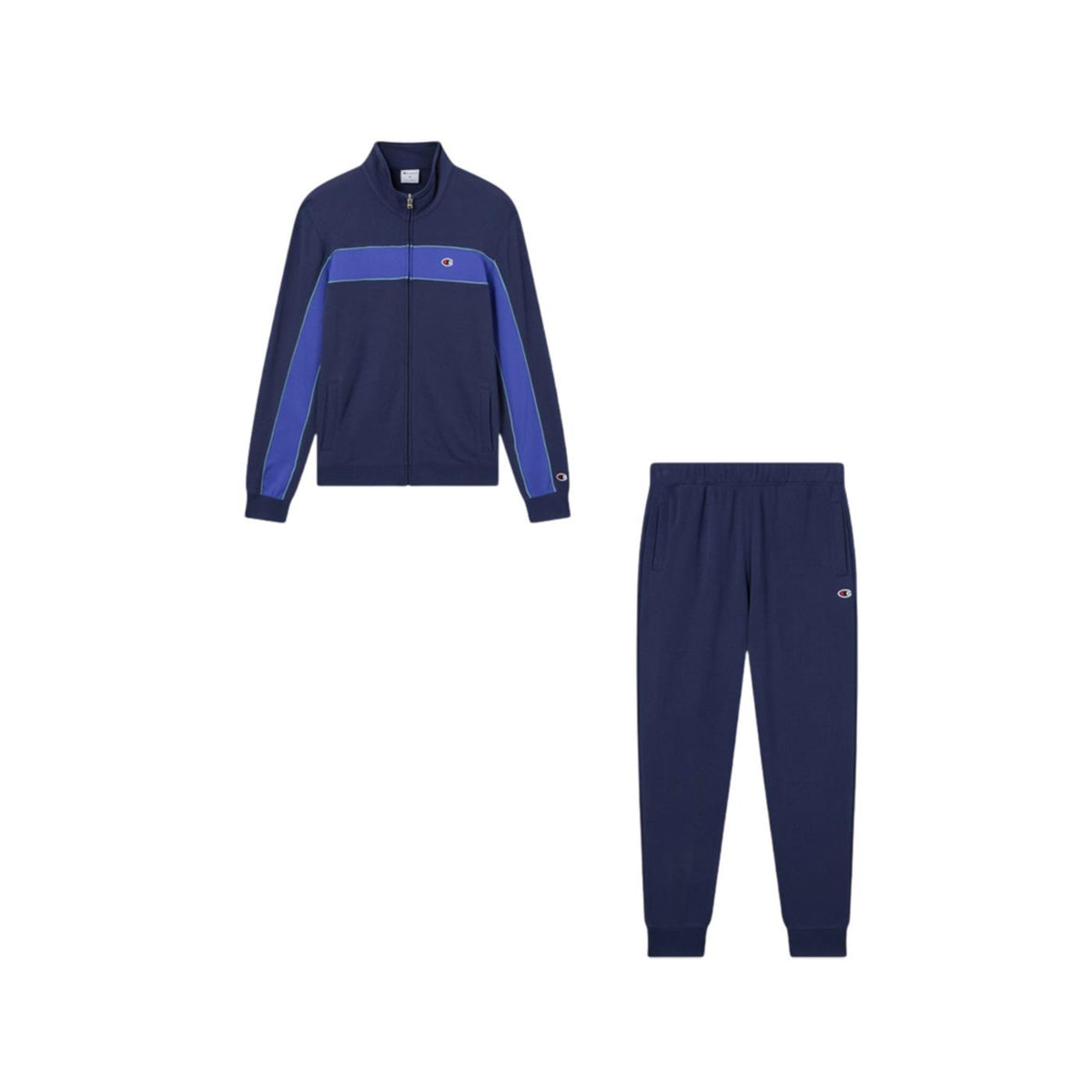 CHAMPION M FULL ZIP SWEATSHIRT - Blu - vista 3