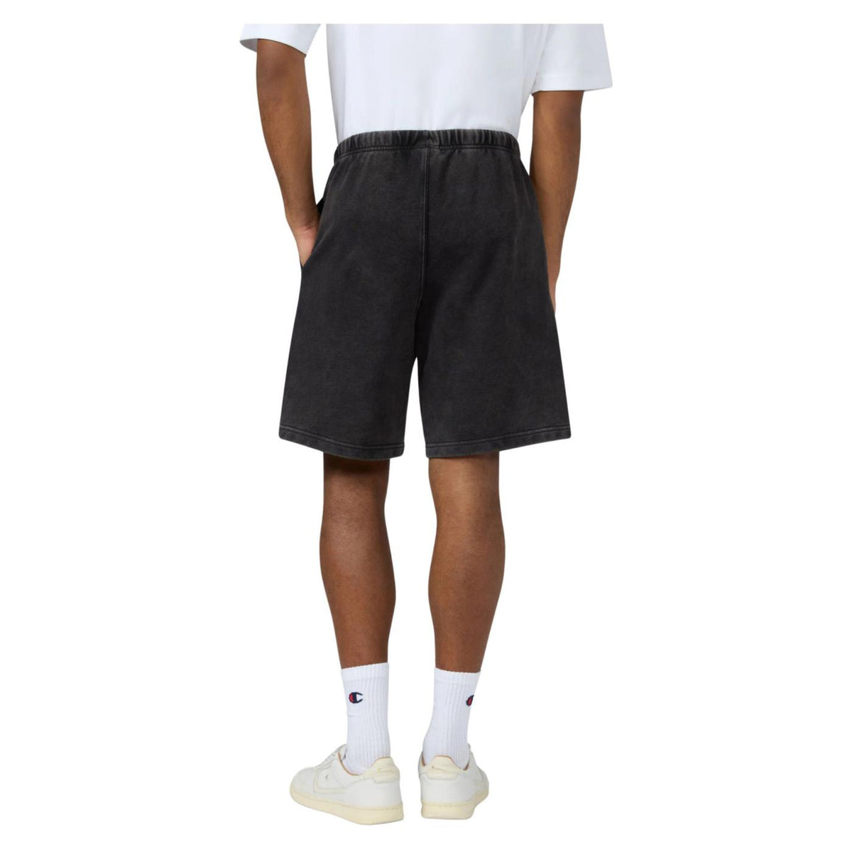 CHAMPION M BERMUDA - Nero - vista 2