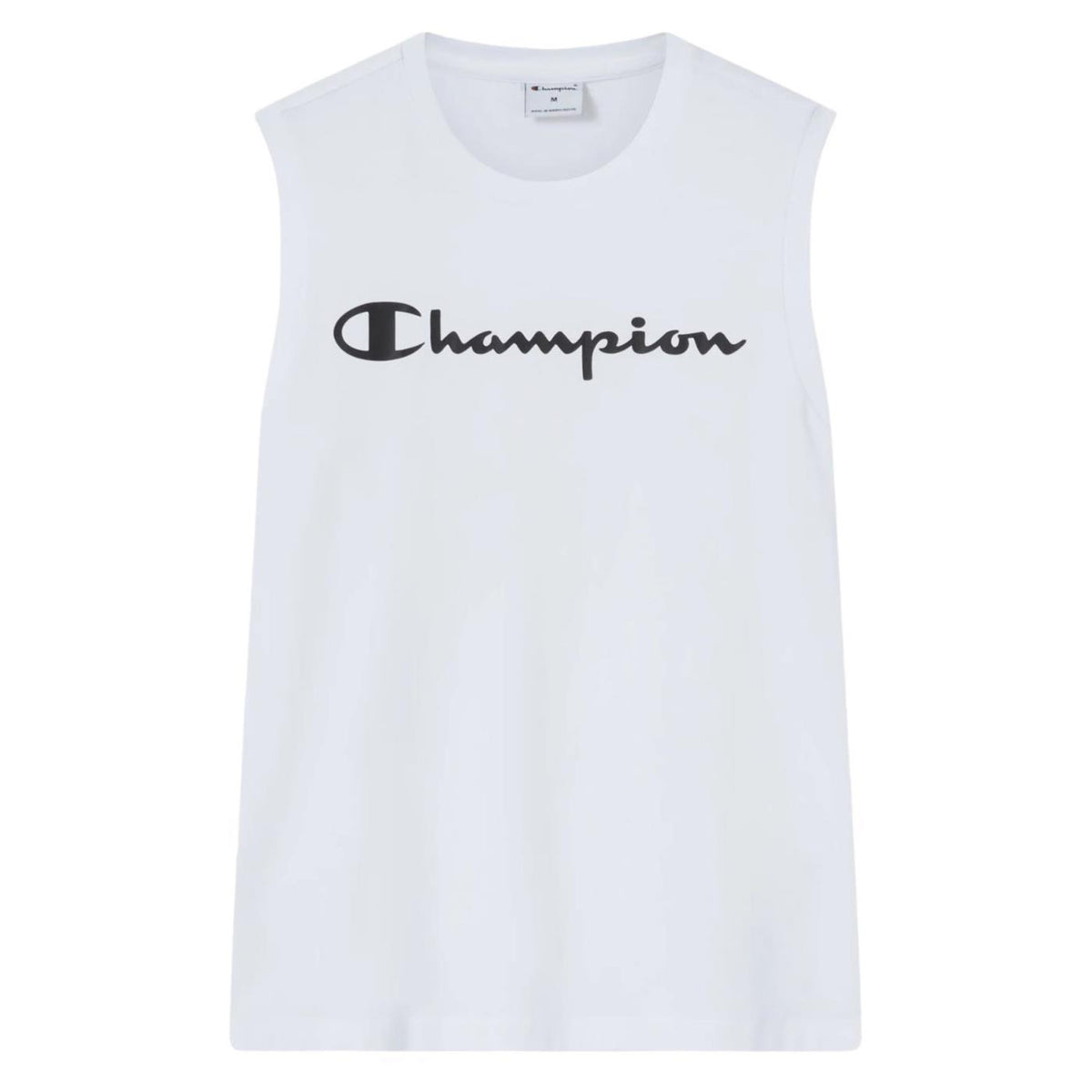 CHAMPION M SLEVELESS TEE - Bianco - vista 4