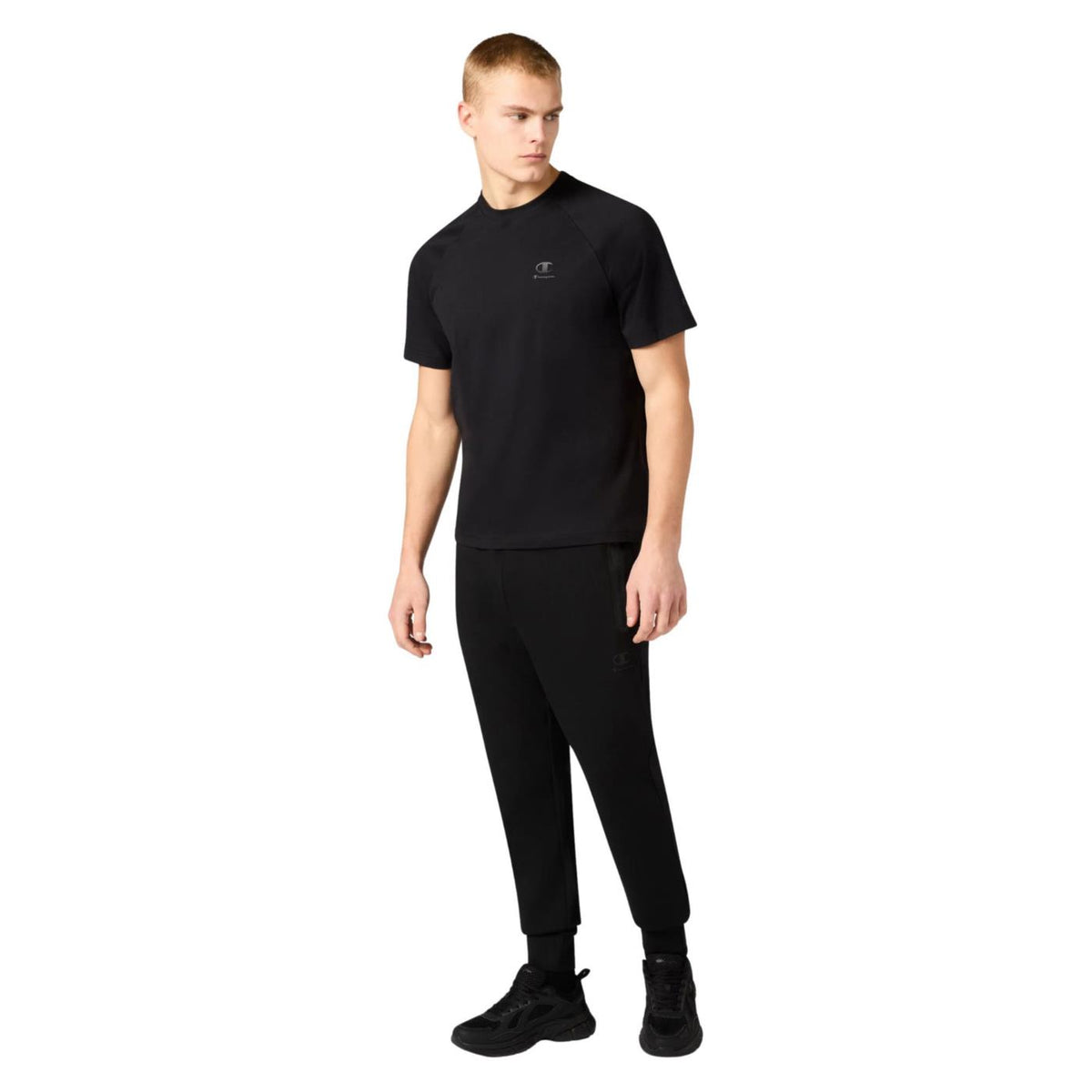 CHAMPION M SHORT SLEEVE TEE - Nero - vista 4