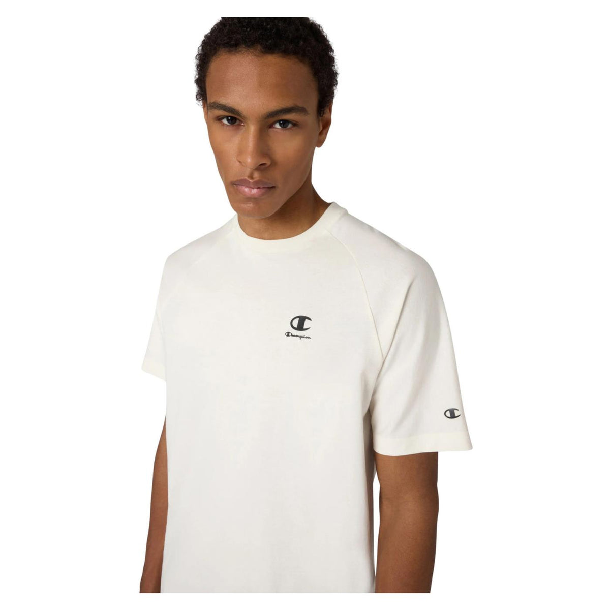 CHAMPION M SHORT SLEEVE TEE - Beige - vista 3