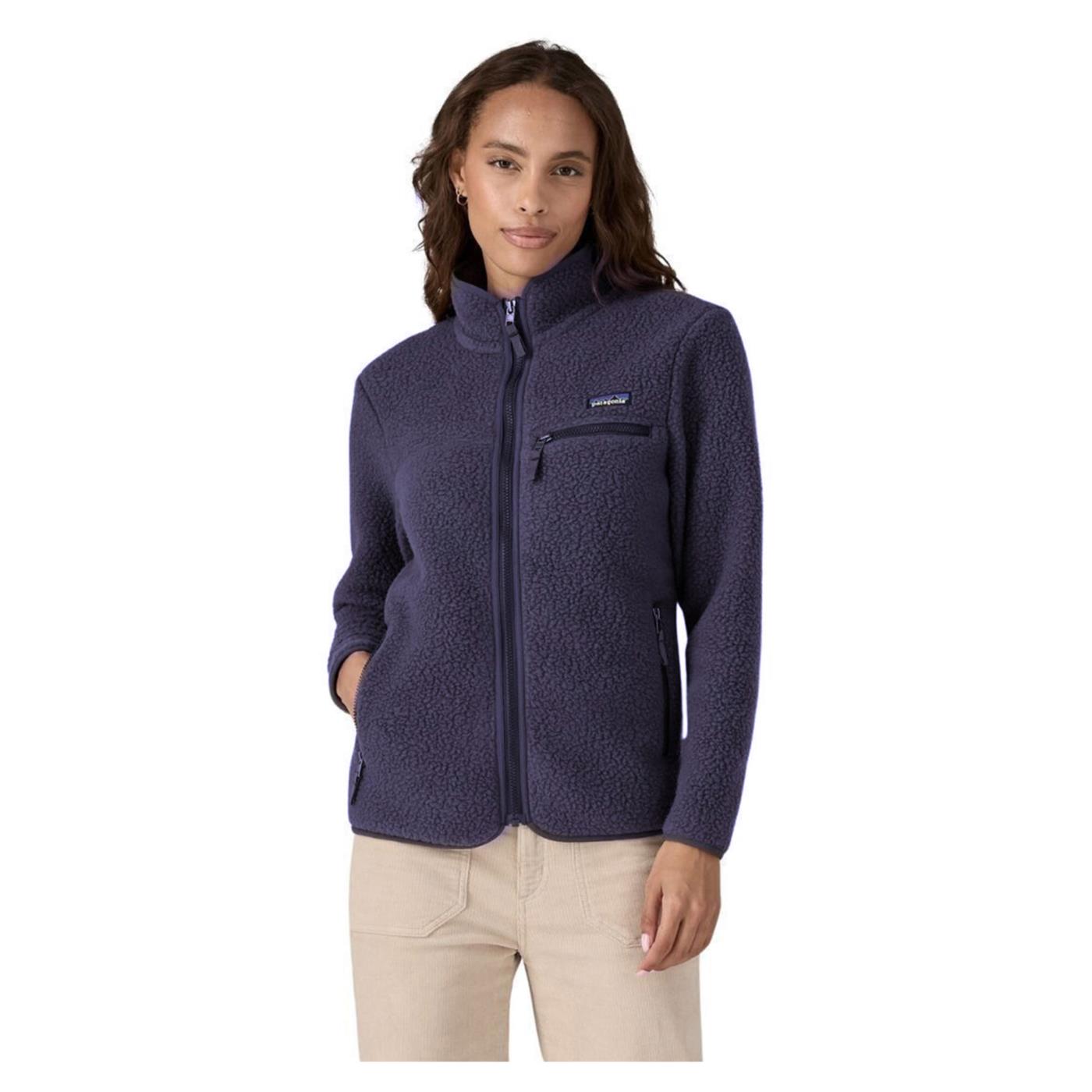 PATAGONIA WOMAN RETRO PILE JACKET - Blu - vista 2
