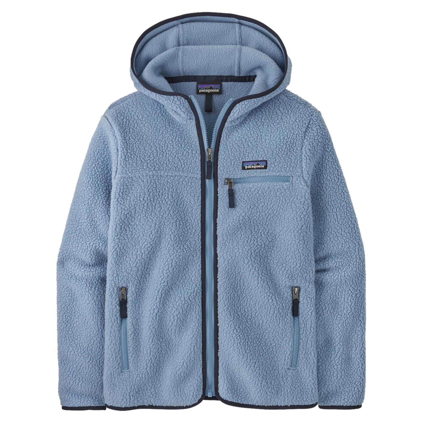 PATAGONIA WOMAN RETRO PILE HOODY - Azzurro - immagine principale