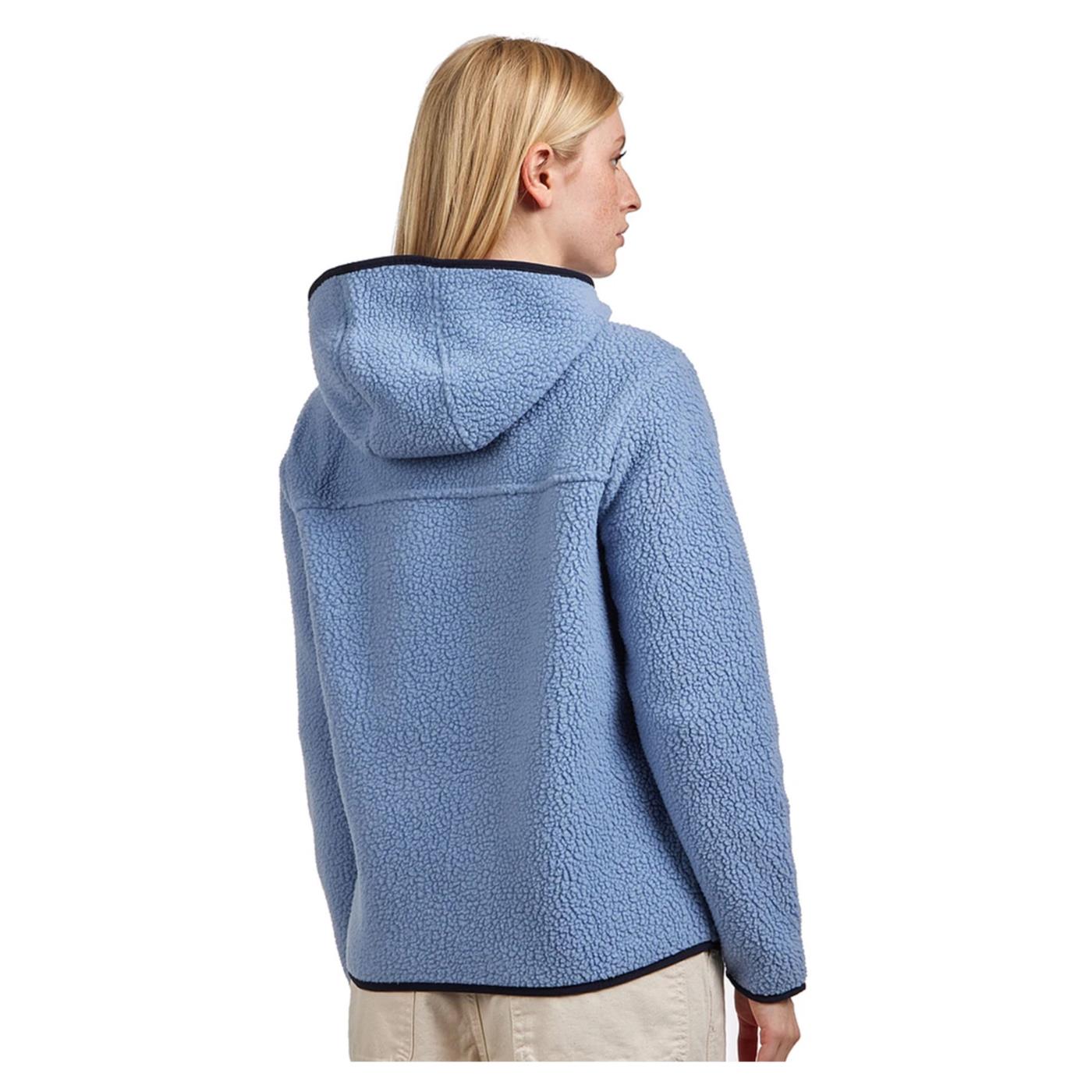 PATAGONIA WOMAN RETRO PILE HOODY - Azzurro - vista 3