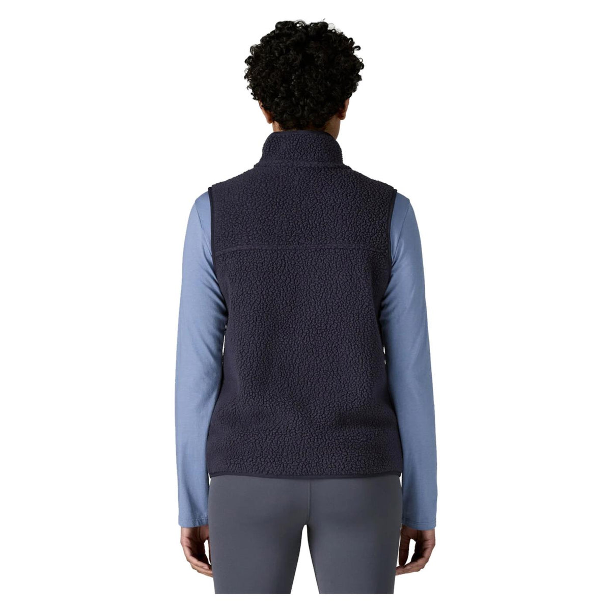 PATAGONIA WOMAN RETRO PILE VEST - Blu - vista 3