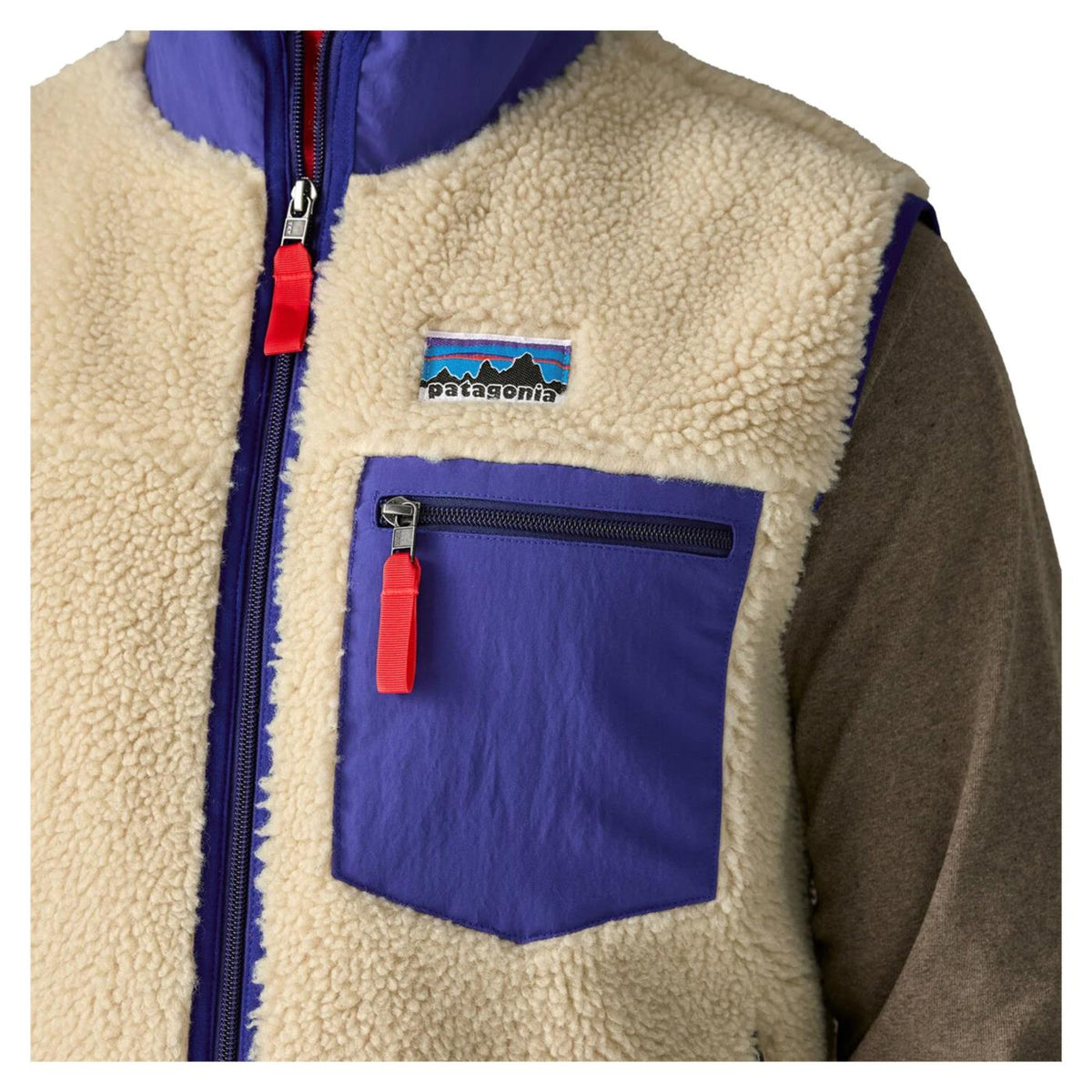 PATAGONIA CLASSIC RETRO-X VEST - Beige - vista 6