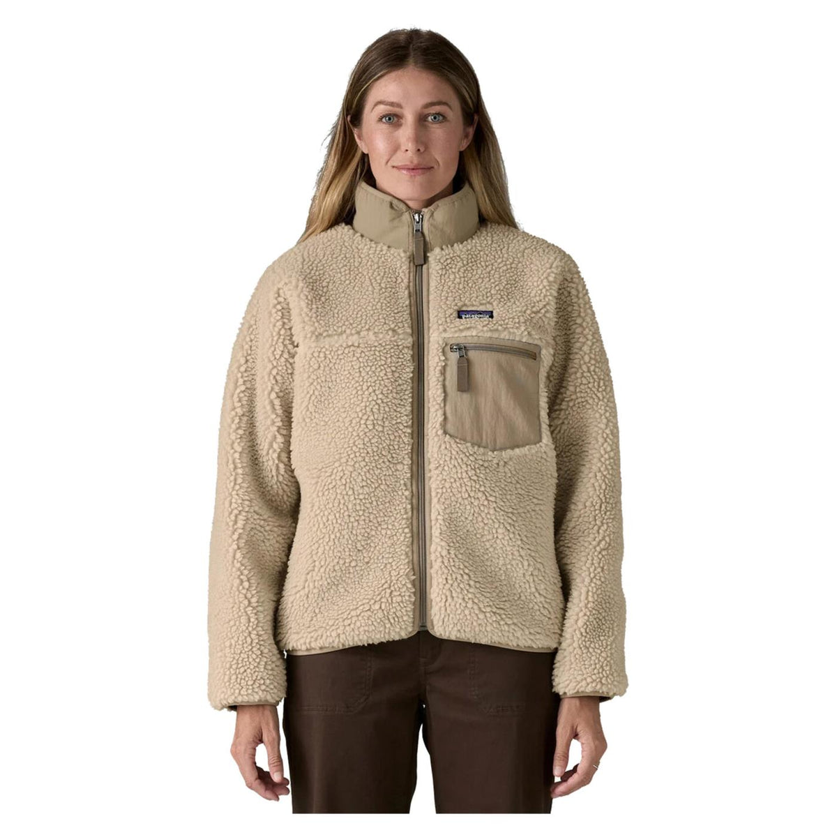 PATAGONIA W CLASSIC RETRO-X JACKET - Beige - vista 2