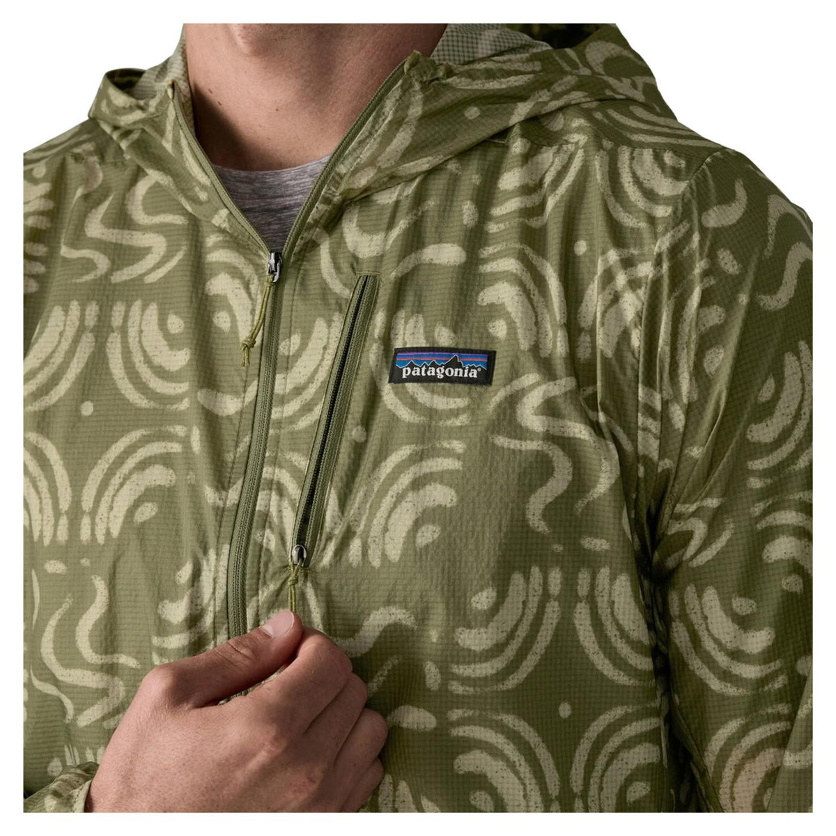 PATAGONIA HOUDINI JACKET - Verde - vista 3