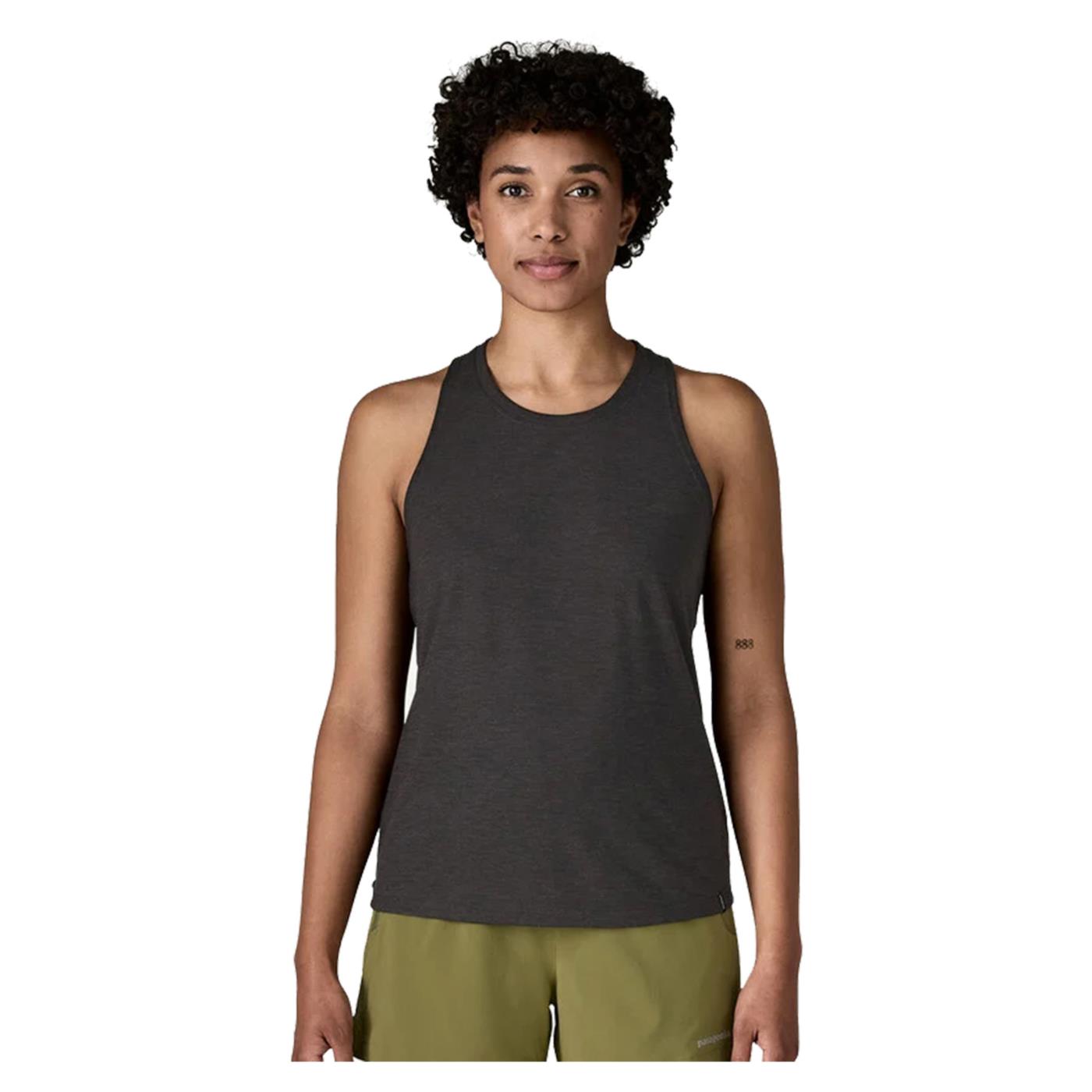 PATAGONIA WOMAN CAP COOL TRAIL TANK - C1-grigio-s - immagine principale