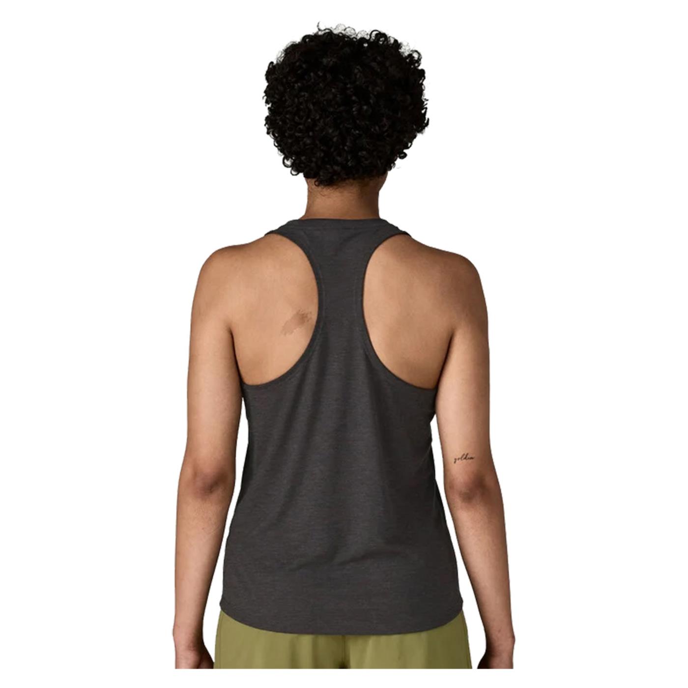 PATAGONIA WOMAN CAP COOL TRAIL TANK - C1-grigio-s - vista 2
