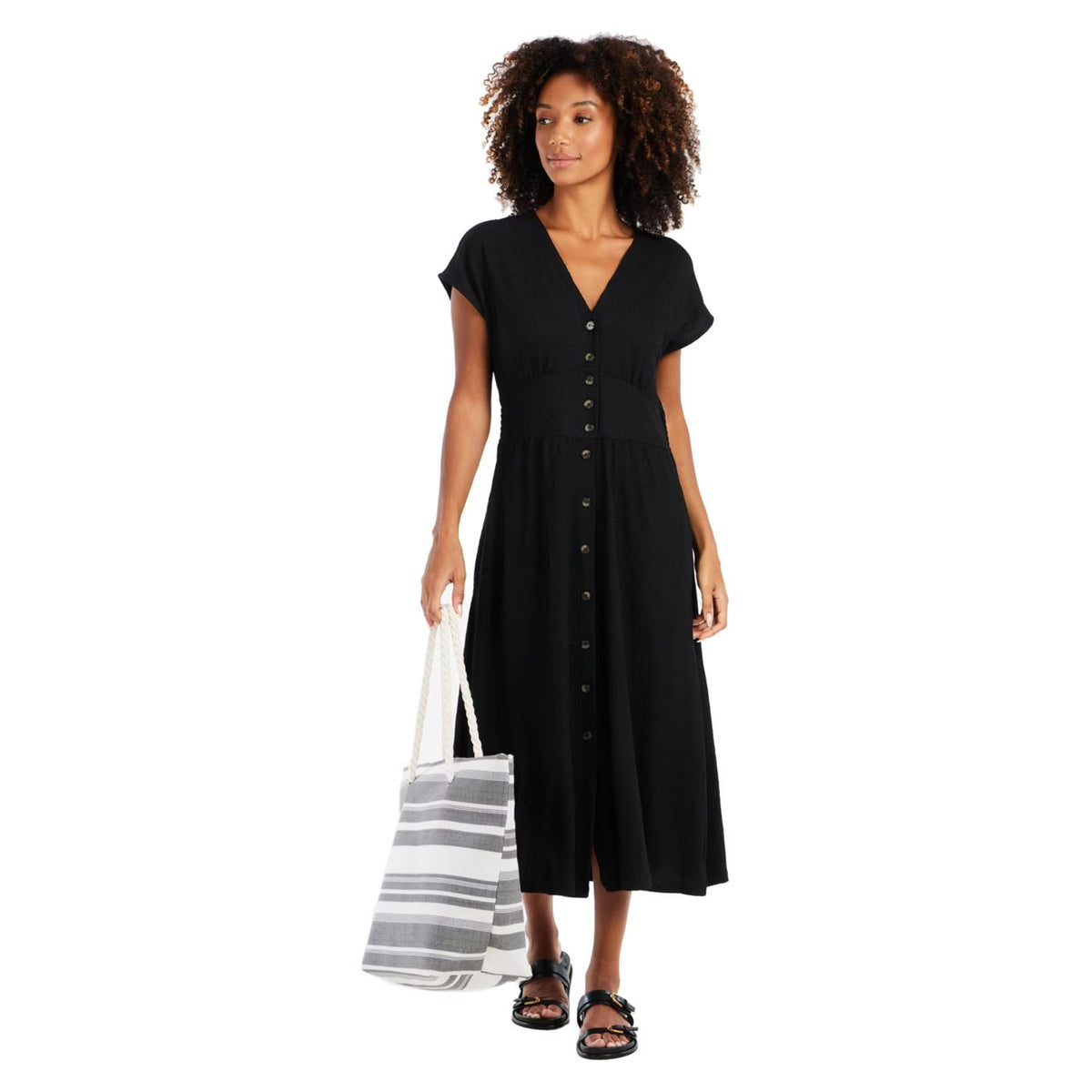PROTEST NIEVE DRESS - Nero - immagine principale
