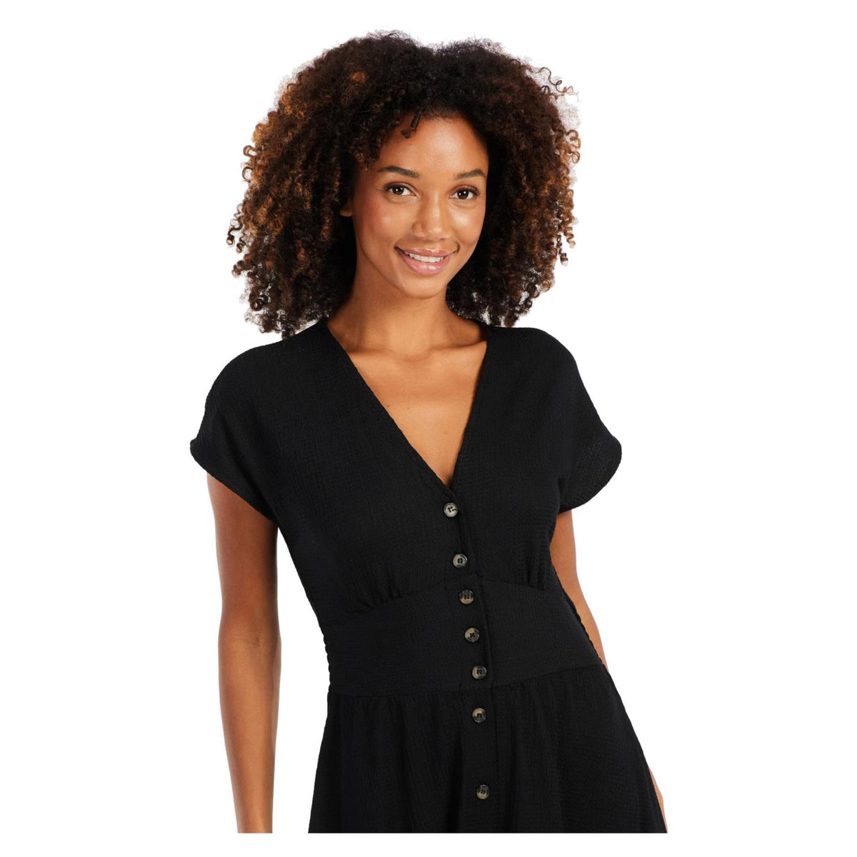 PROTEST NIEVE DRESS - Nero - vista 3