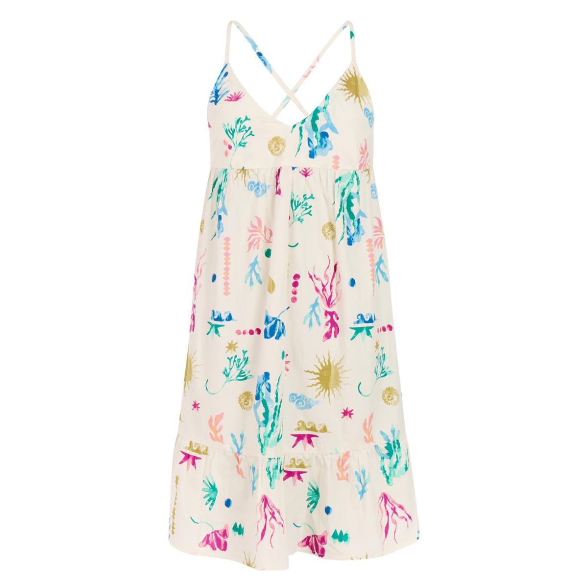 PROTEST DEMAND DRESS - Beige - vista 3