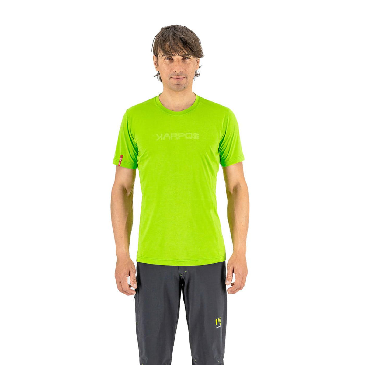 KARPOS K-PERFORMANCE T-SHIRT - Verde - vista 2