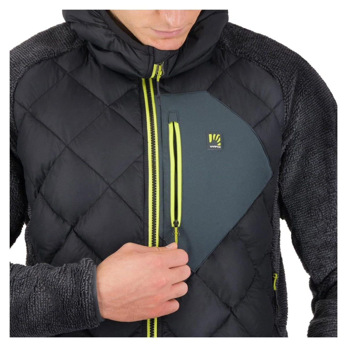 KARPOS MARMAROLE UP JACKET - Nero - vista 4